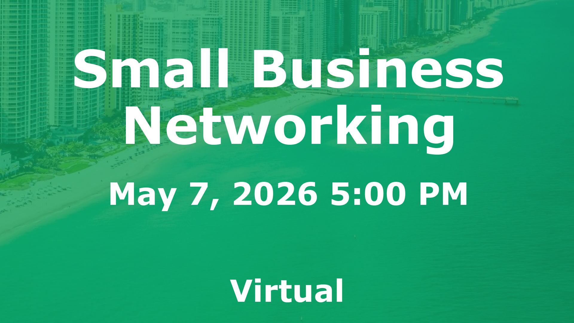 Small Business Networking event image